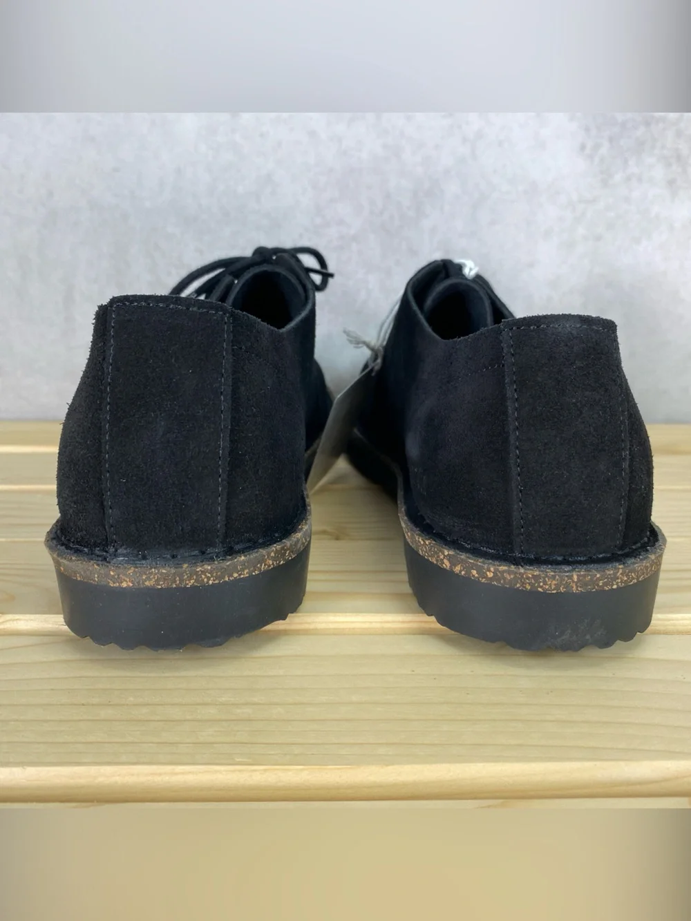 Birkenstock Uppsala Low Suede Leather Black Casual Comfot Oxfords Shoes 42 EUR